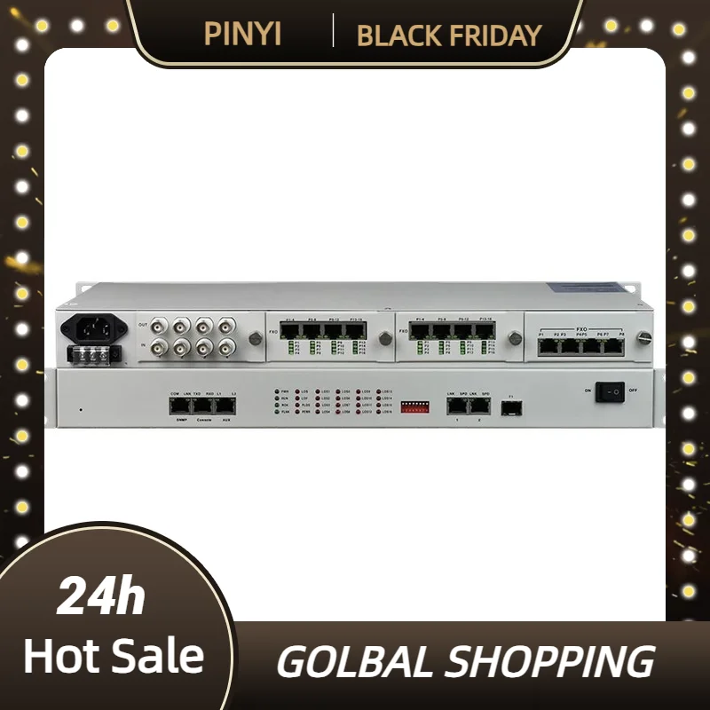 Fctel modular genuíno Tdm Ip E1 Tdm sobre voz Ethernet sobre conversor IP Fct-e4