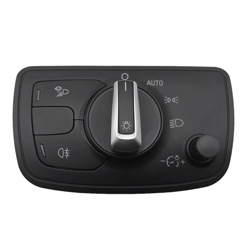 ABGR-Car داش المصباح الضباب مفتاح الإضاءة 4G0-941-531-E ل A6 RS7 2012-2018 متعدد التحكم التبديل مصباح وقوف السيارات 4GD941531E