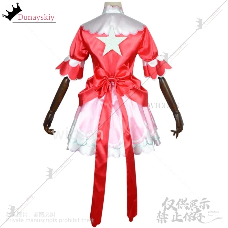 Proyecto Sekai 3er Aniversario Países Bajos × Showtime Mikuuu Vestido Rojo Lolita Pelucas Verdes Para Halloween Navidad Niñas Personalizado