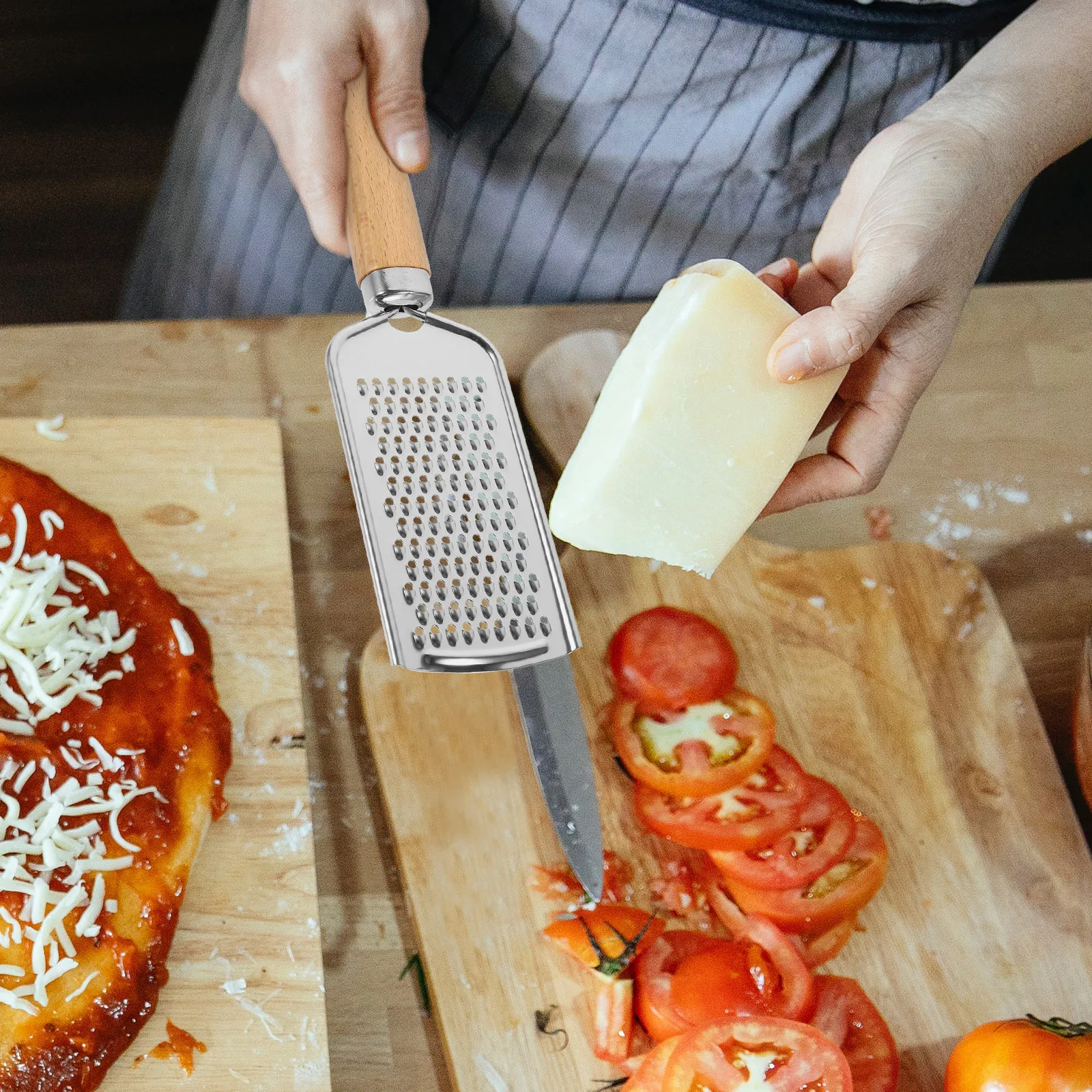 

2 Pcs Mini Cheese Grater Graters Stainless Steel Kitchen Versatile Multifunctional