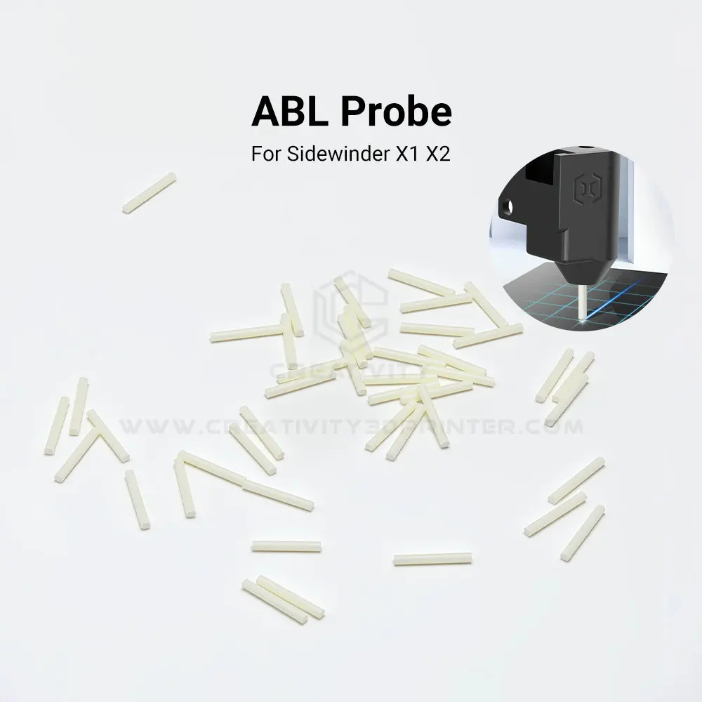 Aguja táctil ABL autonivelante para impresora 3D Artillery Sidewinder X1,X2 /Genius, Pro, sonda de dedal ABL de repuesto separada