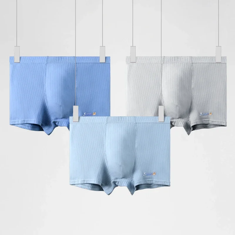 3 قطع سراويل داخلية قطنية للأطفال بوكسر للأولاد صيفي رقيق كبير للأولاد الصغار ملاكمين أطفال مريح