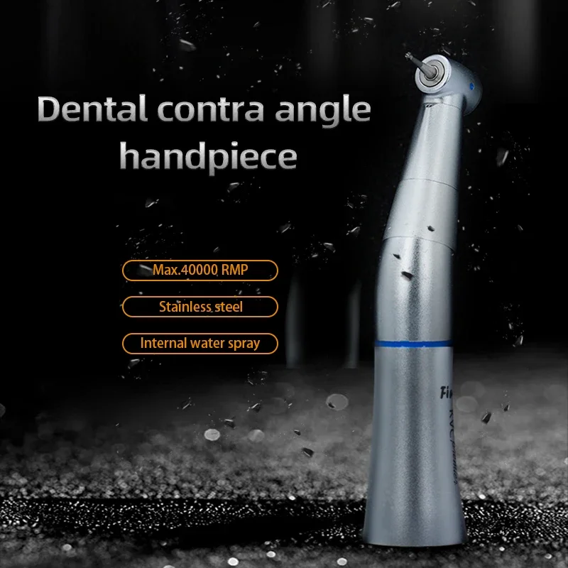 Dental Contra Angle 1:1 Blue Ring Against Angle Low Speed Handpiece Inner Water Spray CA  Dental Angle forKAVO