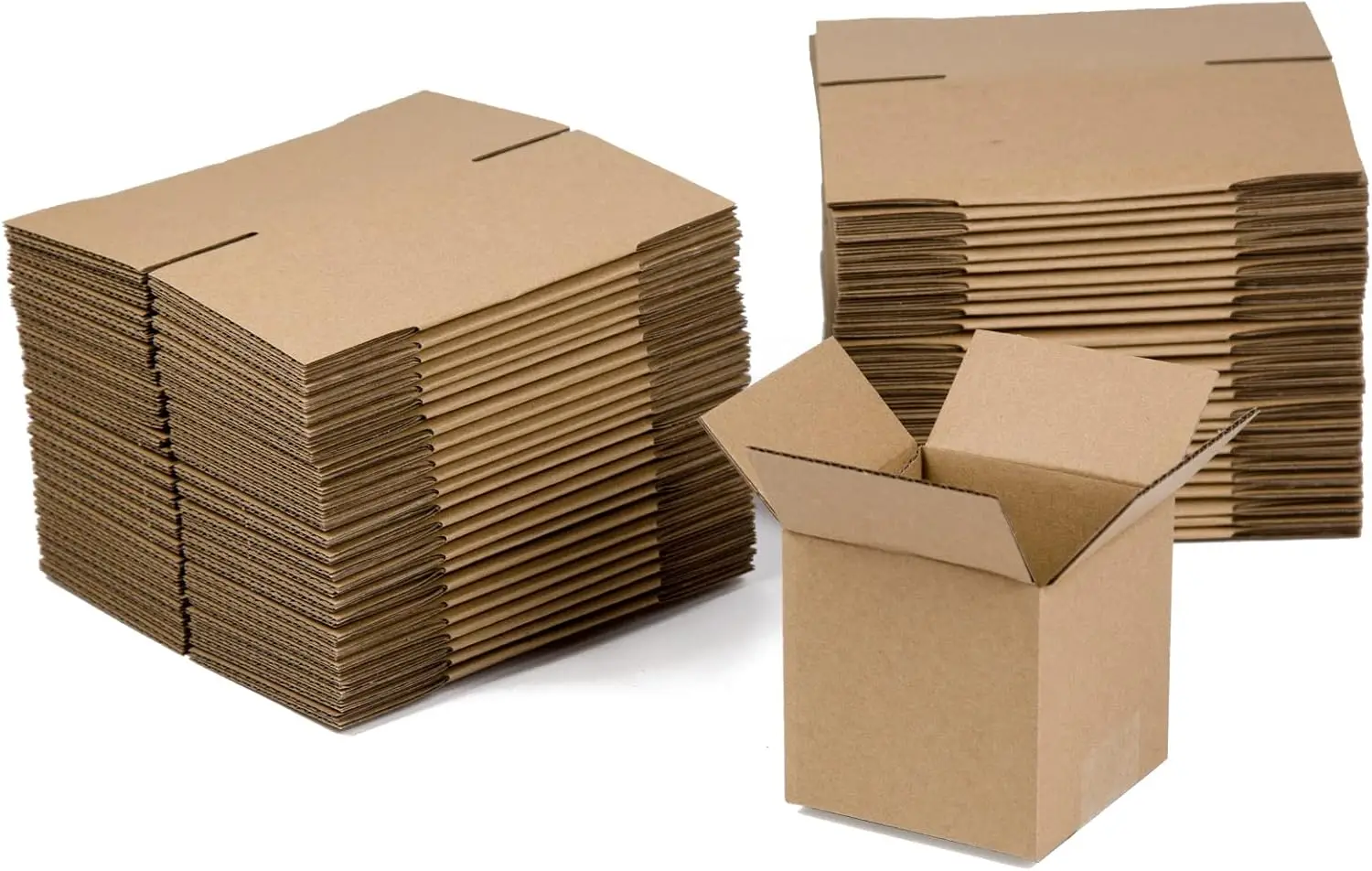 

50 Pack 4x4x4 Shipping Boxes Small Corrugated Cardboard Boxes for Mailing Packing and Storing