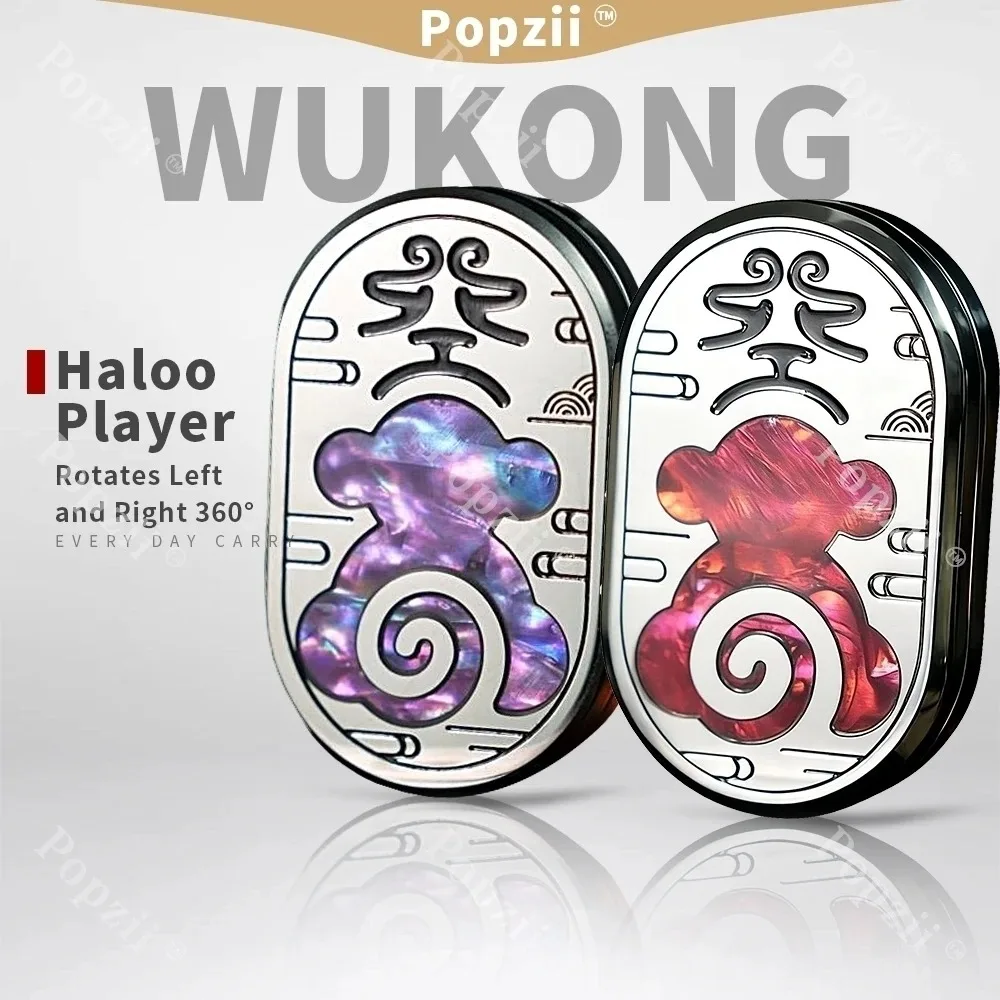 

Механический многофункциональный слайдер WUKONG EDC с вращением на 360° влево и вправо ° Игрушка-антистресс DingDing Push Slider для снятия напряжения