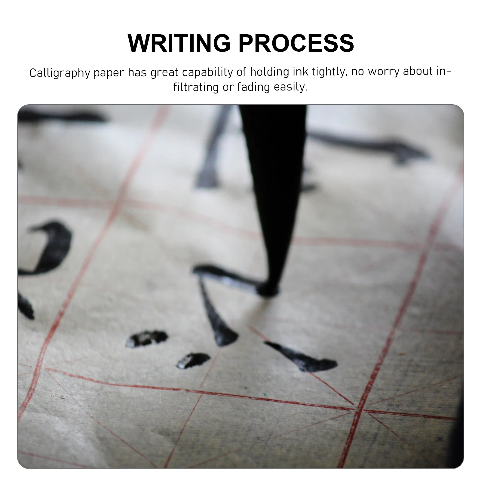 

140 Sheets Calligraphy Practice Paper Grid Chinese Xuan Writing H writing Rice Painting Durable Thickened Portable Art