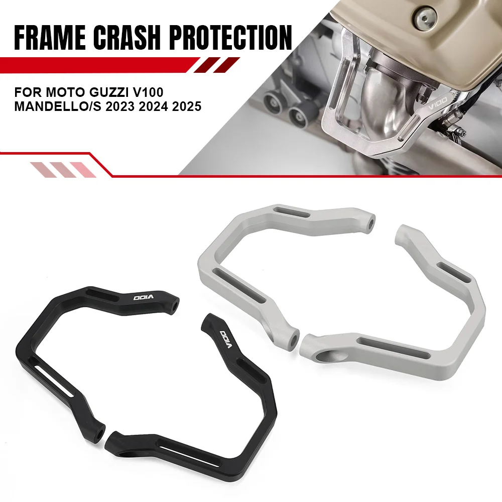 

Motorcycle Engine Guard Kit Frame Protection Bumper Engine Frame Crash Protection For Moto Guzzi V100 Mandello/S 2023 2024 2025