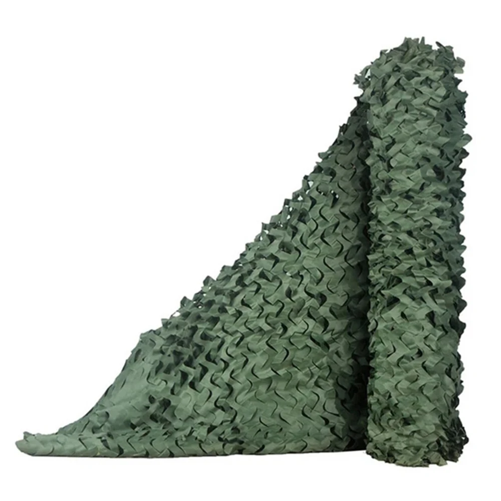 Camouflage Netting Outdoor Camping Sunshade Mesh Camo Net for Hunting Shooting Car Covers Military Party Sun Shelter