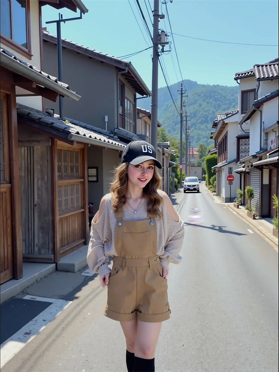 데님 빈티지 롬퍼 2025 여성 하이웨이스트 플레이수트 우아한 여성 의류 트렌드 여름 하이웨이스트 심플 민소매 컬리지