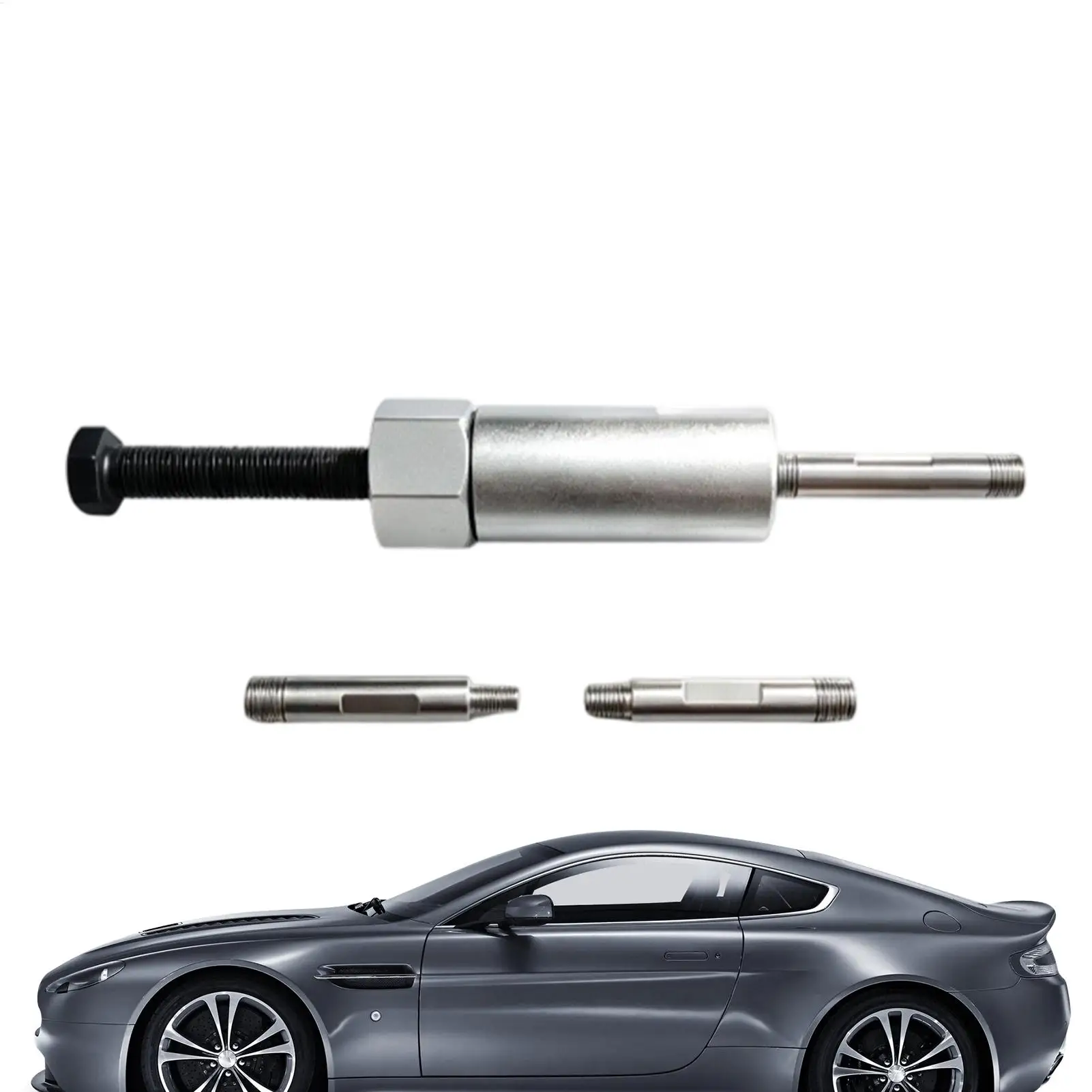 Hydraulic Rejuvenator Unclogger M6/M8/M10 Grease Fitting Cleaning Tool With Adapters For Vehicles Tractors Heavy Equipment