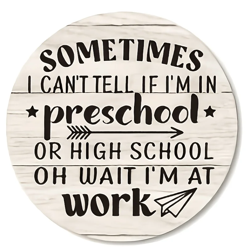 Letreros de pared redondos de  - Woodworking Quotes Funny reseña y precio