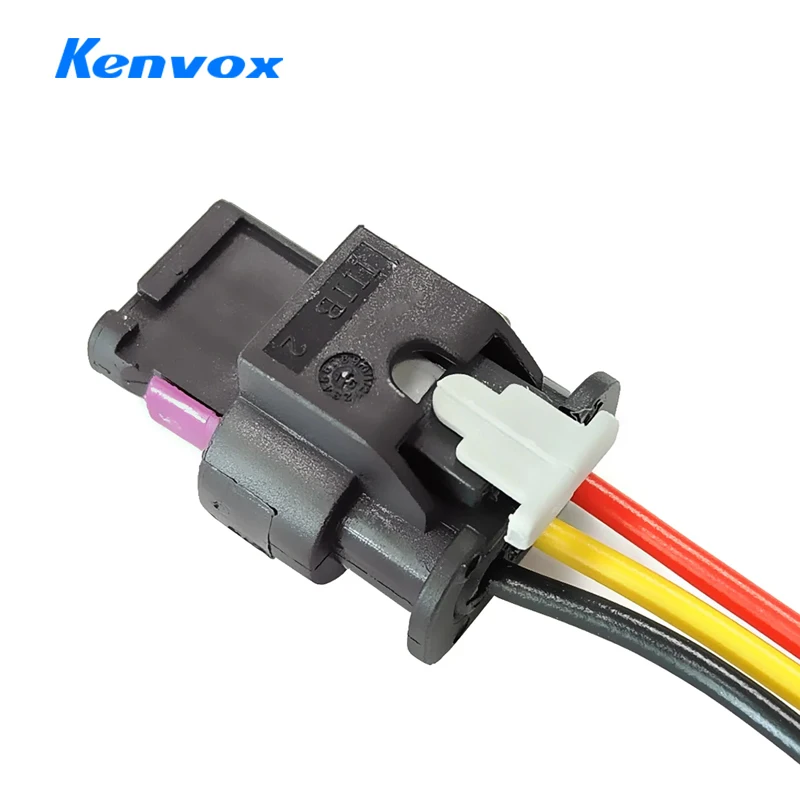 SORGHUM 4F0973703 For Ford Galaxy BMW X3 E83 X5 F18 F10 Audi A1 Volvo S80 V70 XC60 PDC Sensor Plug Pigtail Connector Cable Wire view 2