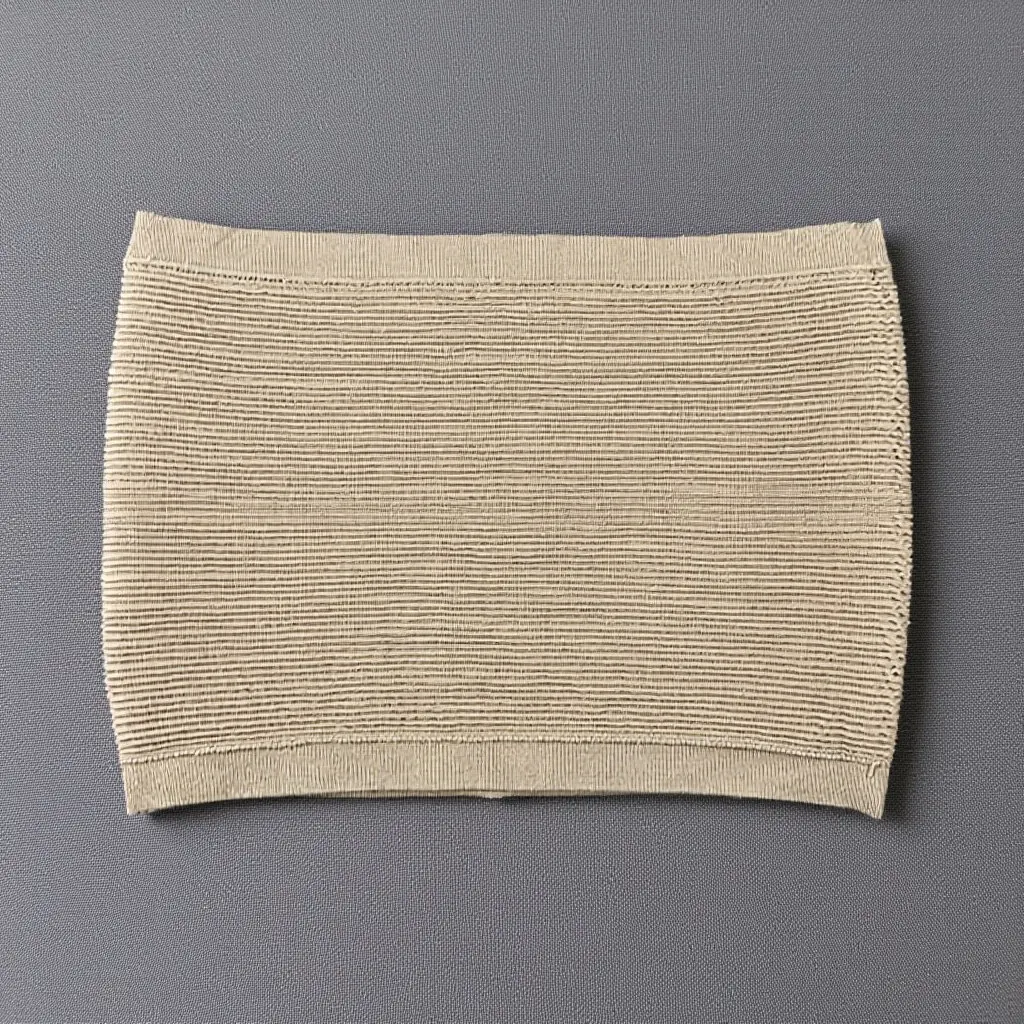 

Breathable Belly Band Size M Skin Color Comfortable Elastic Waist Trimmer Belt Fitness Back Support Core