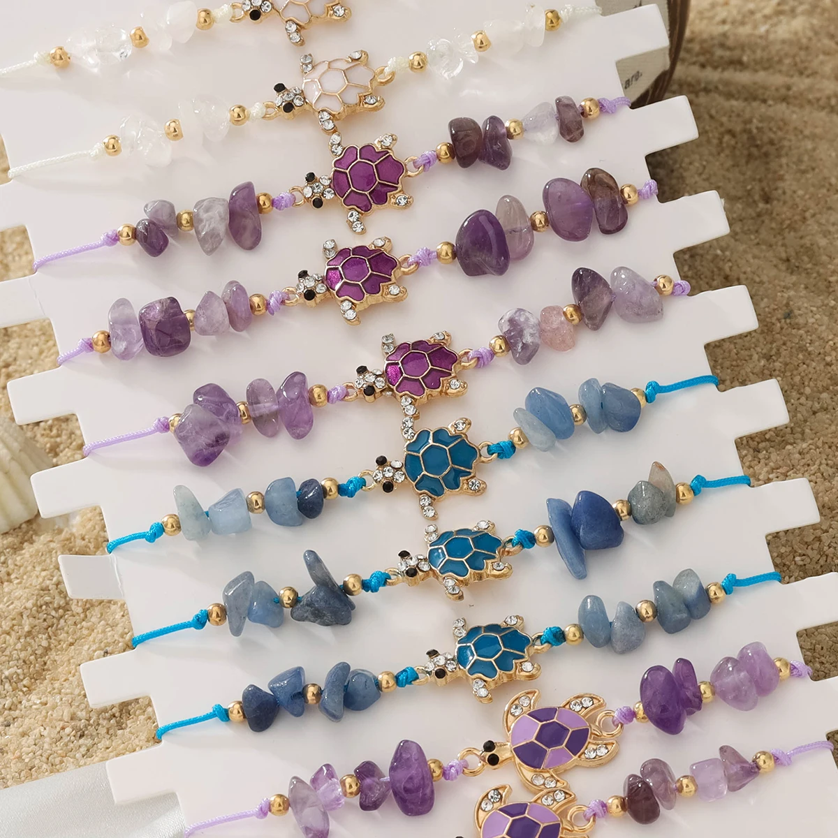 Thumbnail 3 - #19 Low Price Natural Stone Bead Bracelets Deals