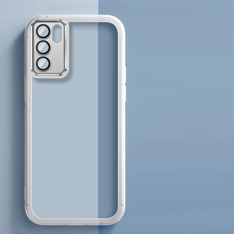 Para OPPO A54S funda Oppo A16 funda de teléfono oppo A54 4G funda oppo A55 4G A16S A56 A55 5G A54S cubierta trasera de silicona chapada a prueba de golpes