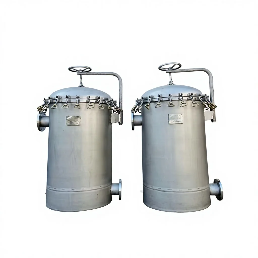 Hot Sell Sandblast 10bar Working Pressure Flange Connection SS 40inch Cartridge Filter Housing
