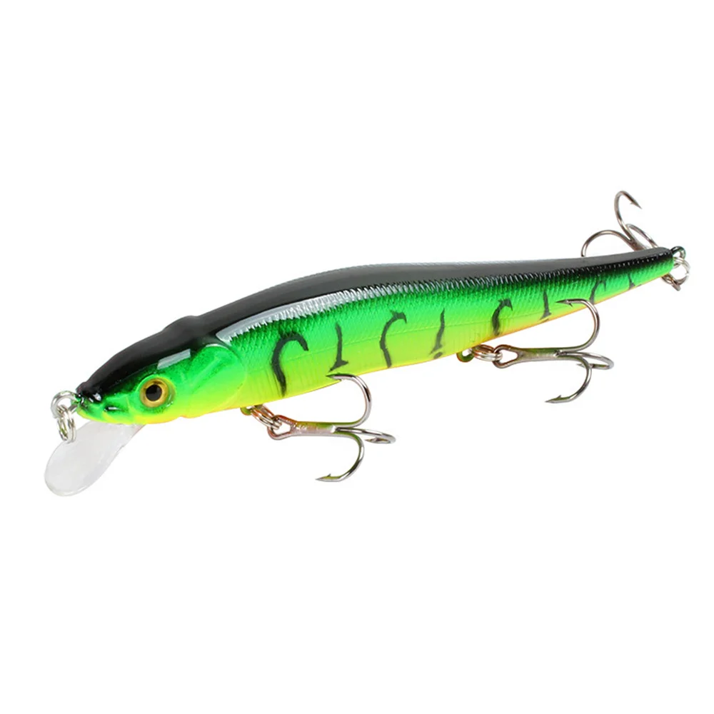 Minnow Fishing Lure Wobblers, afundamento profundo, qualidade artificial, isca plástica dura, Crankbait, Bass Tackle, 115mm, 14g, 1pc