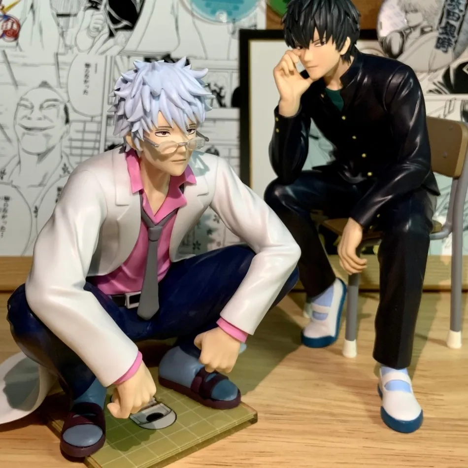 Figura de Anime Adokenette GINTAMA, Katsura Kotarou, serie Teacher, colección Sakata Gintoki, figuras de acción de PVC, modelo de juguete, regalos