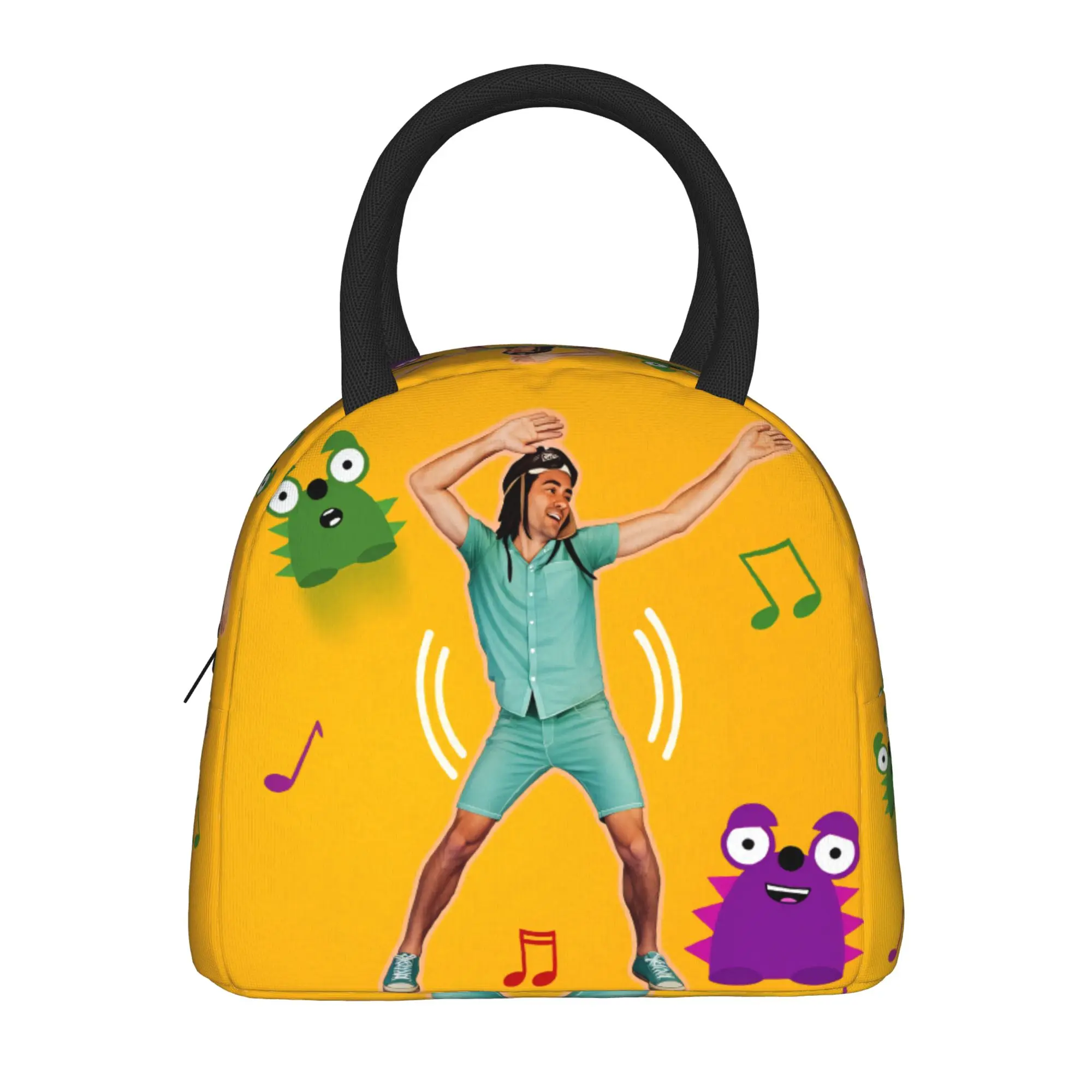 Danny Go Animated Programs Lunch Bag  Funny Lunch Box For Girls School Portable Cooler Bag Waterproof Print Tote Food Bags