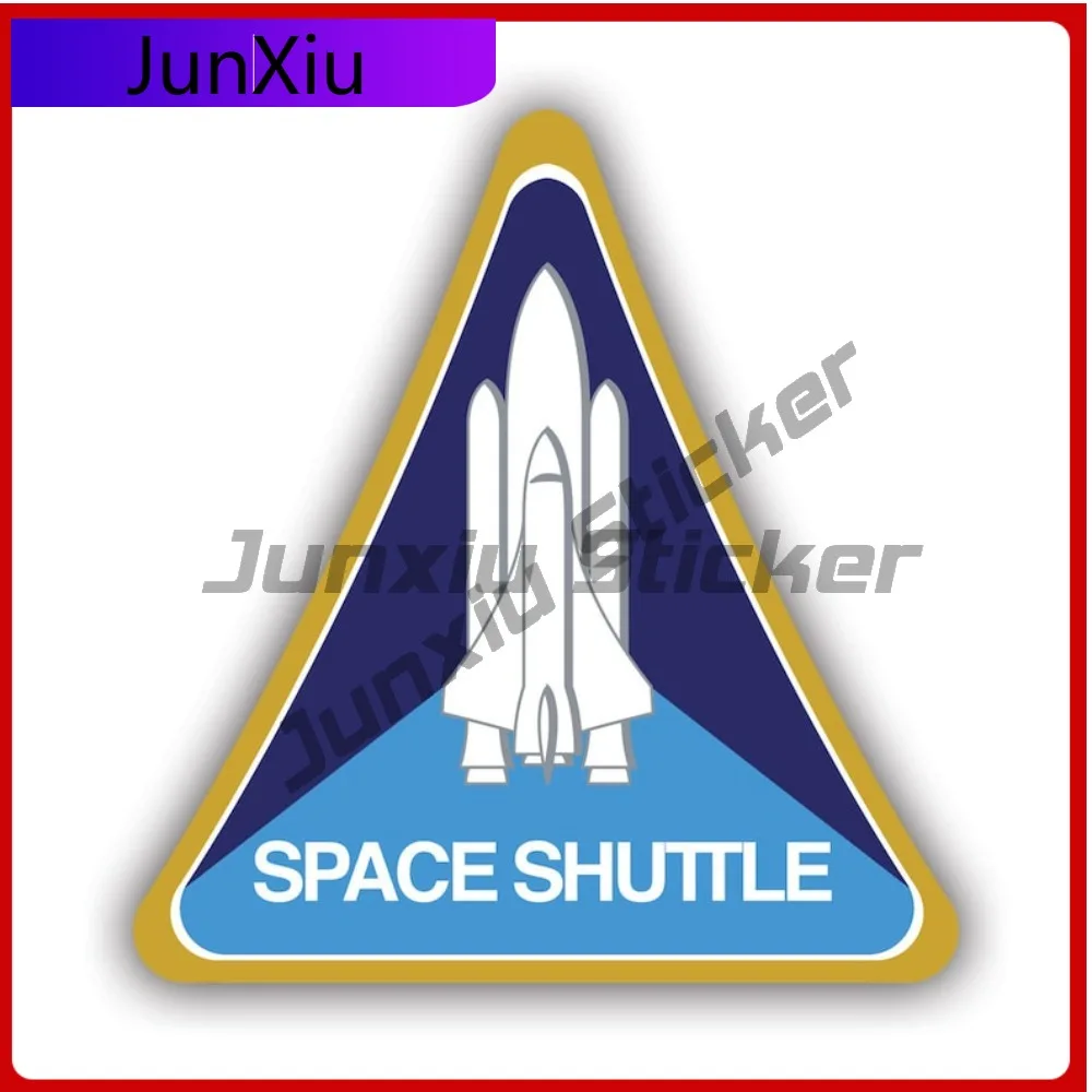 

Space Shuttle Program Sticker Creative Decals Seal Mission Patch Space Exploration Outerspace Outer Space Auto Decor Car Sticker