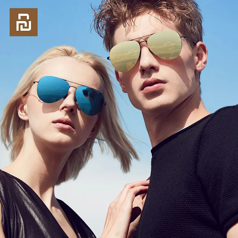 Поляризованные солнцезащитные очки Youpin Turok Steinhardt TS, нейлоновые, из нержавеющей стали, в стиле ретро, с защитой от ультрафиолета