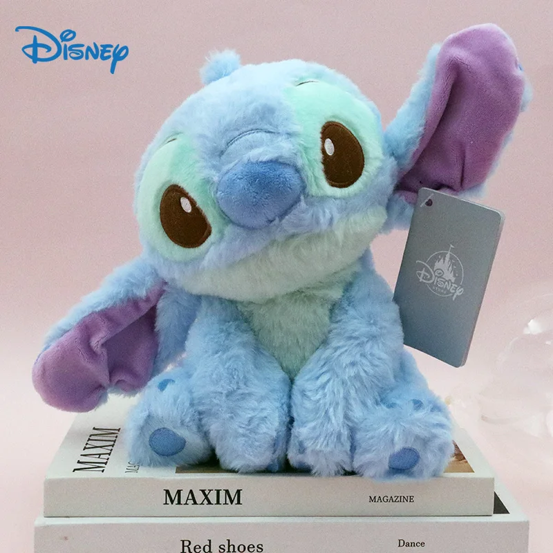 Mainan Mewah Disney Lilo dan Stitch 8 Inci, Boneka Anime Lucu Kawaii, Boneka Anak-anak, Mainan Hewan, Hadiah Anak Laki-laki untuk Pacar