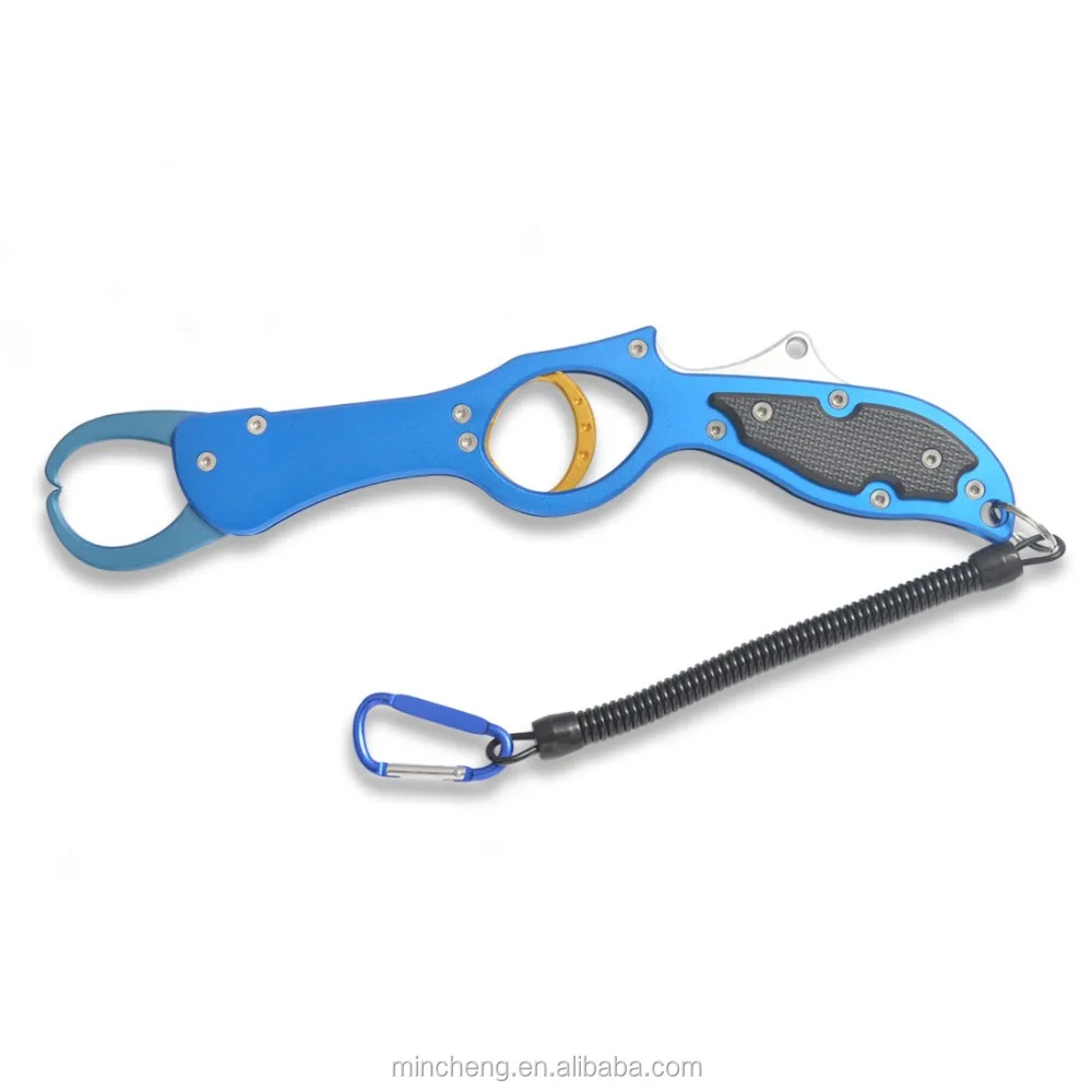 

Aluminum Heavy Duty 50kg/110lb Saltwater Resistant Tools Fish Lip Grip Gripper for Catching Fishing Lip Grip