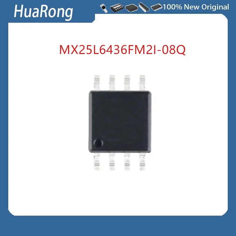 10Pcs/Lot   MX25L6436FM2I-08Q 25L6436FM2I-08Q 25L6436F OB3352CP 0B3352CP  SOP-8