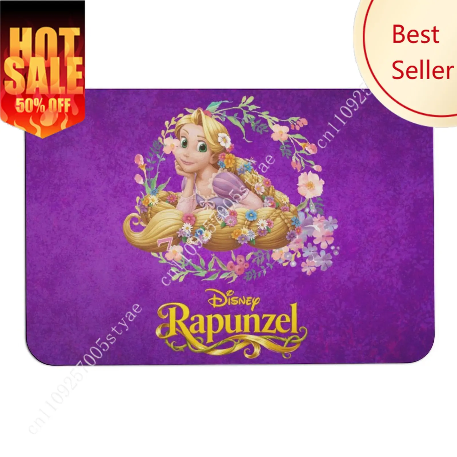 

Rapunzel Doormat Disney Cartoon Rug Floor Mats Welcome Porch Home Holiday Party Decor Carpet Gifts Custom Non Slip Rugs