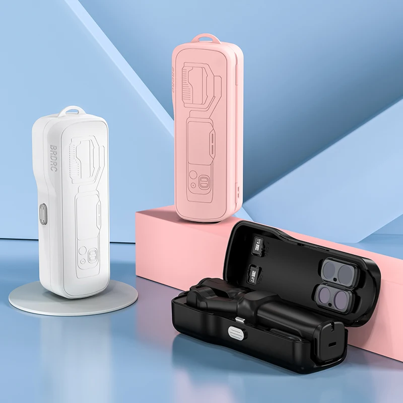 Full‑Coverage Hard Shell Protective Storage Case for Insta360 Luna Ultra Camera Accessory Body/Lens Protector With Strap