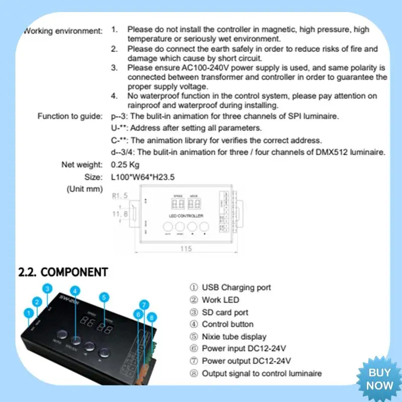 

A47Z SW201 DMX512 Устройство записи адресного кода M512/SM16512/UCS512/GS8512 и т. д. Устройство записи адрес для писателей кодов DMX512