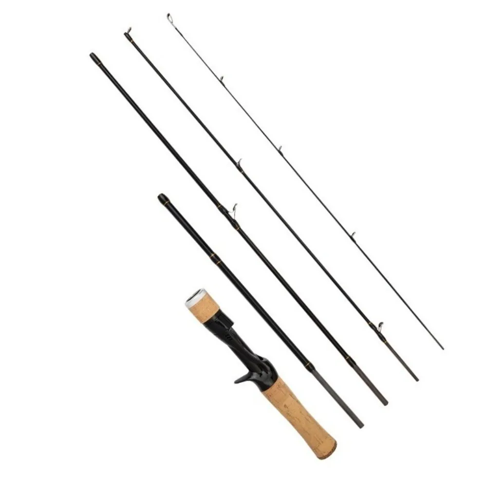 

2024 5 SECTION Ice Fishing Rods Winter Retractable Ice Fishing Pen Pole Carbon Portable Ice Fishing Rod Winter