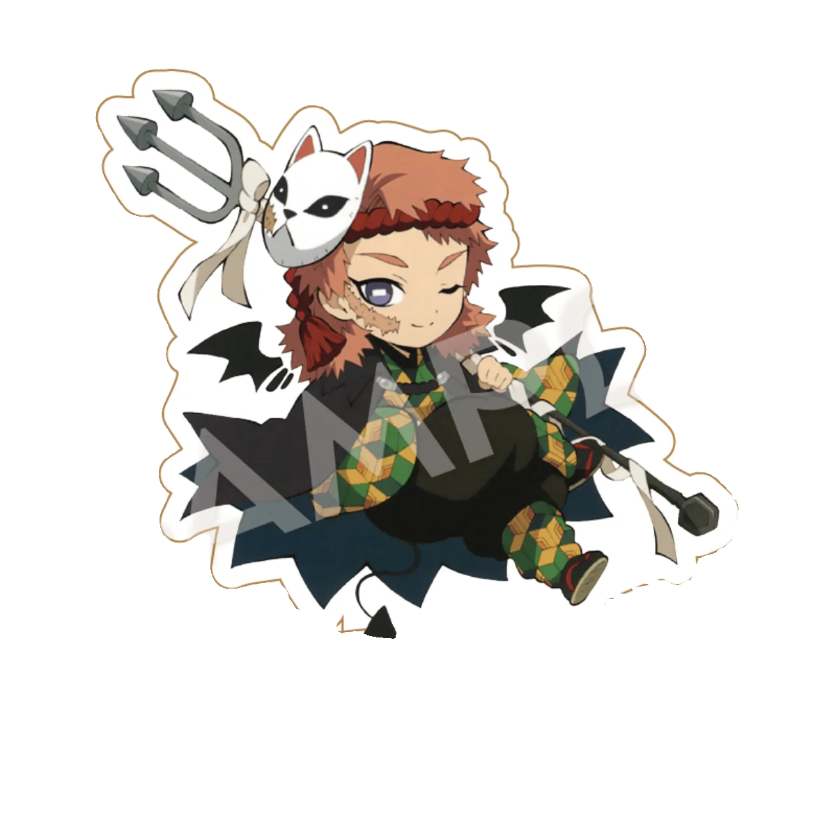 Anime Demon Slayer Corps Sabito Shinazugawa Sanemi Cosplay Acrylic Standing Sign High Appearance Level Decoration