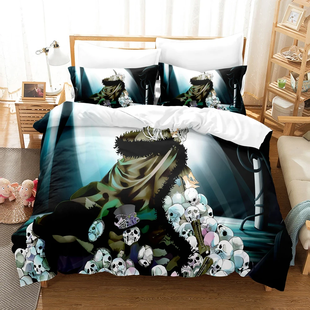 

3D Print Anime Pandora Hearts Bedding Set,Duvet Cover Bed Set Quilt Cover Pillowcase,King Queen Twin Size Boys Girls Adults