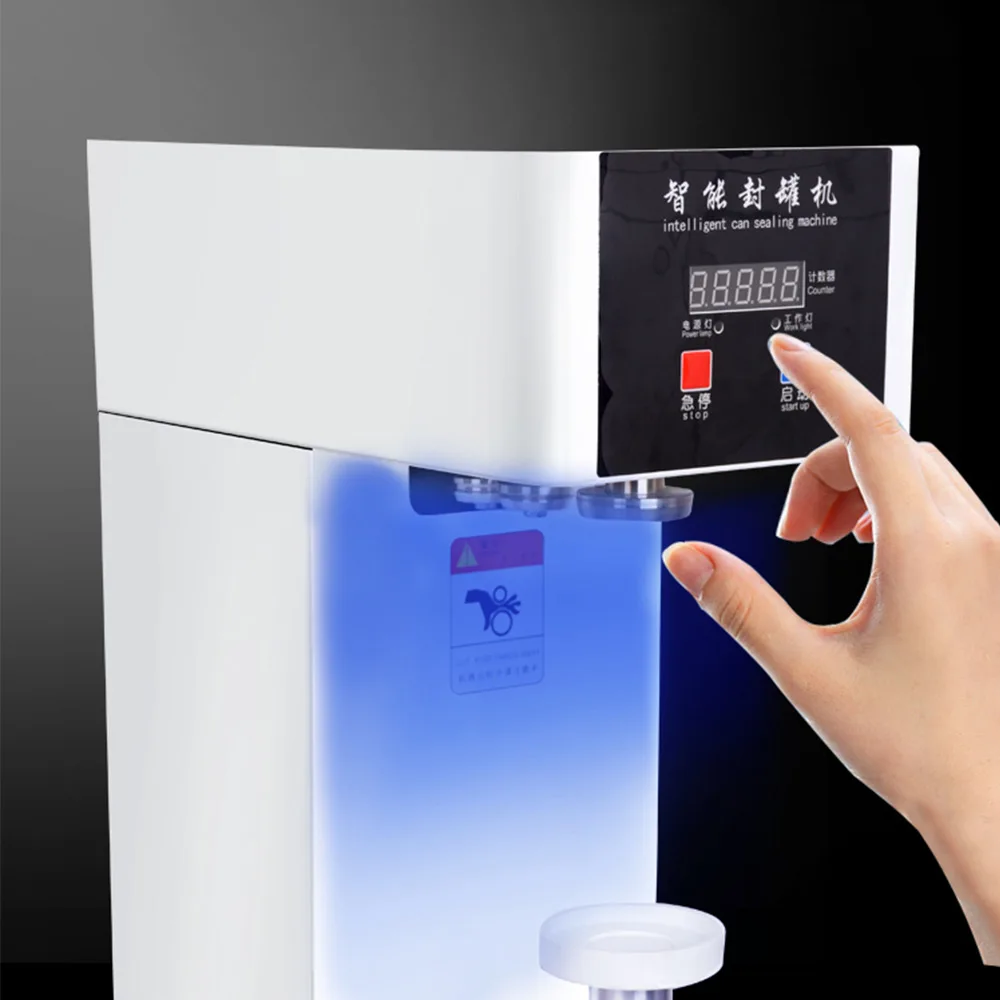 

Новые поступления, машина для запечатывания банок, машина для запечатывания банок для питья, автоматическая машина для запечатывания чашек для магазина чая с молоком, машина для запайки напитков