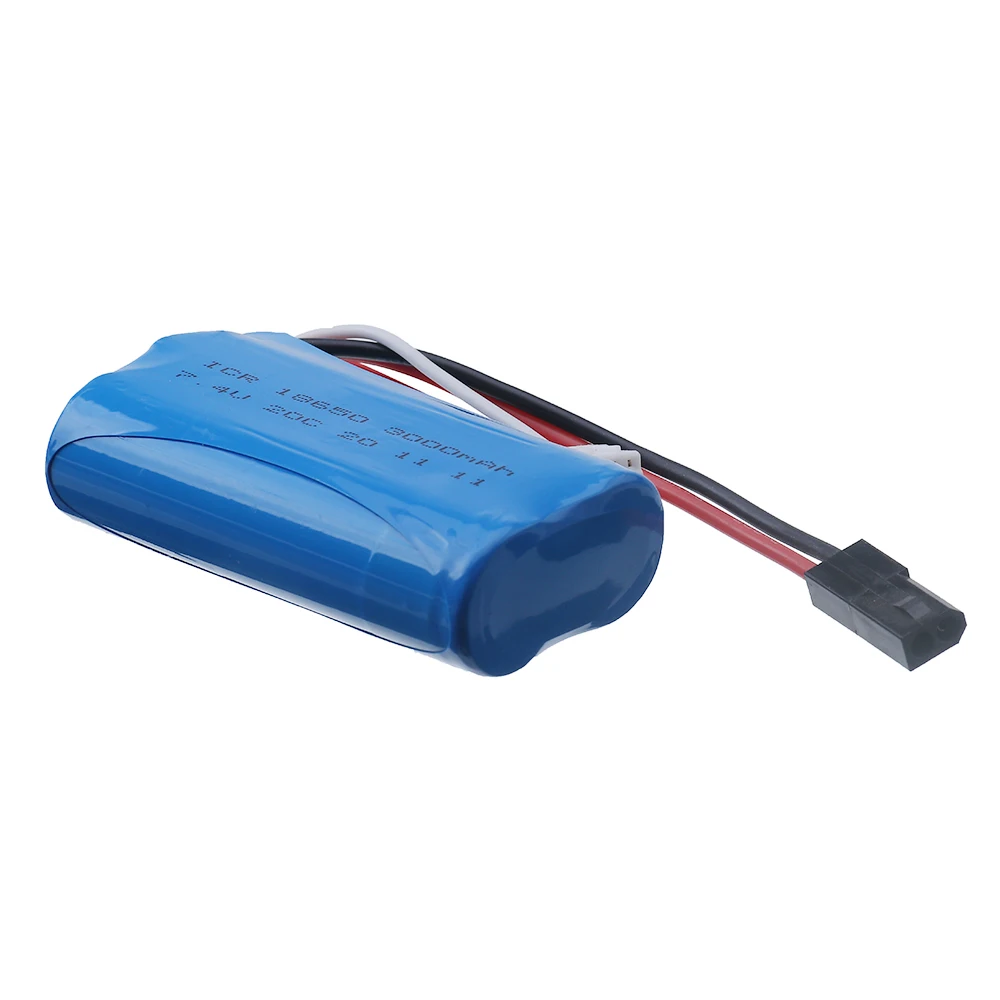 Batteria agli ioni di litio da 7.4V 3000Mah + caricabatterie per MJX T40 T40C F39 F49 T39 Syma 822 RC elicottero Drone parte per BG1518 BG1513 BG1515