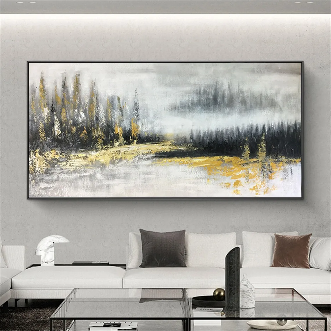 1pc frameless Canvas Painting Original Texture Abstract Painting On Canvas Wall Art For Living Room Bedroom Wall Decor Home Deco