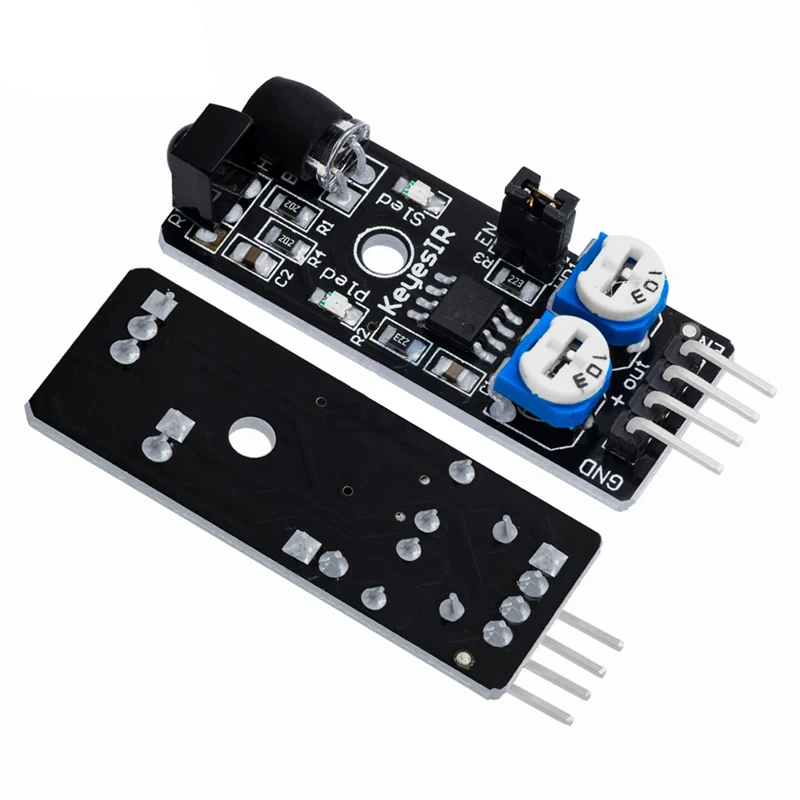 KY-032 4-проводной инфракрасный датчик предотвращения препятствий 2-40 см, регулируемый TTL EN Control для Arduino Robot Smart Car