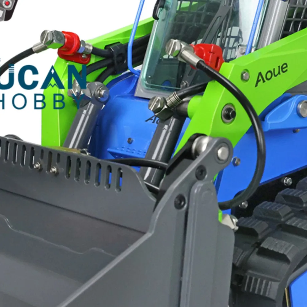 

Радиоуправляемый погрузчик Lesu 1/14 Aoue Lt5, гидравлический гусеничный мини-погрузчик I6S, вращающийся свет, звуковая фигурка, игрушки Thzh1276-SMT7