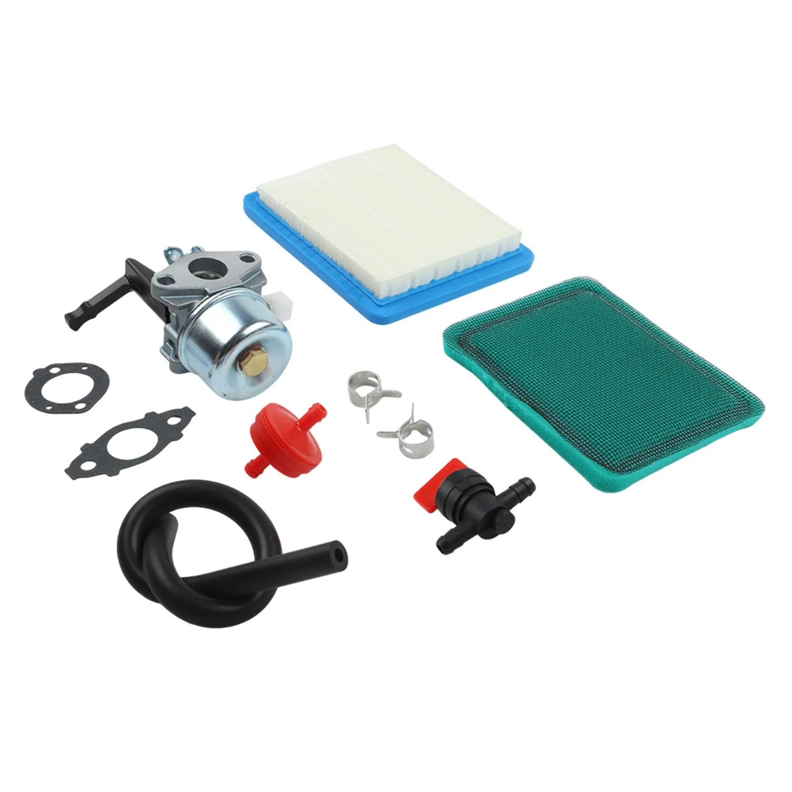 

Engine Carburetor Replacement Kit for Tiller For 110402 110412 215369 with Essential Components #696065 697422