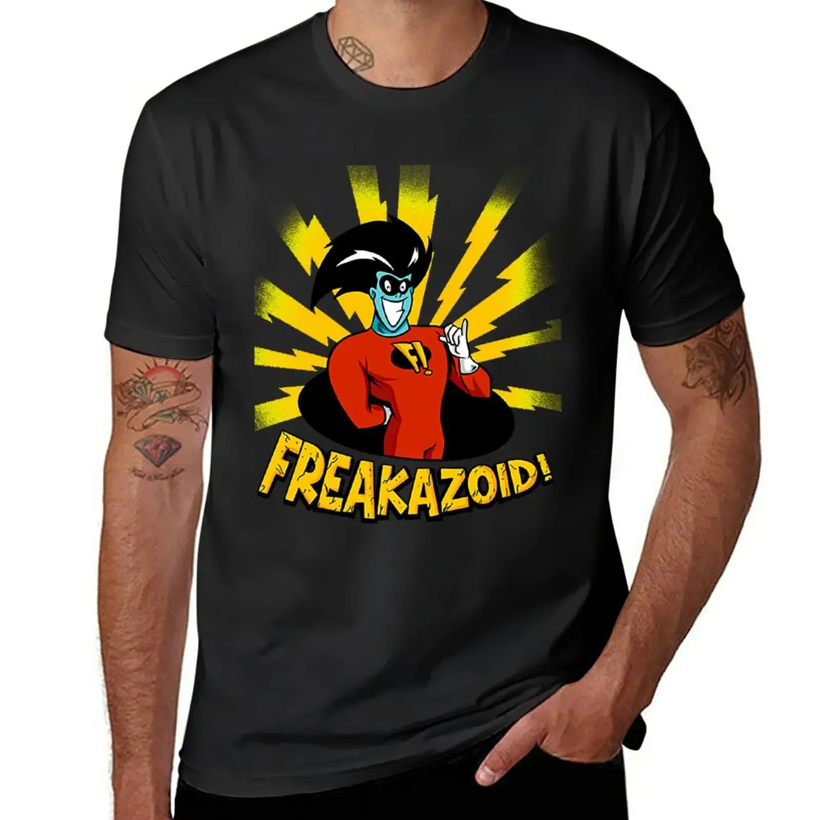 

New Freakazoid T-Shirt oversized t shirts boys animal print shirt funny t shirts for men