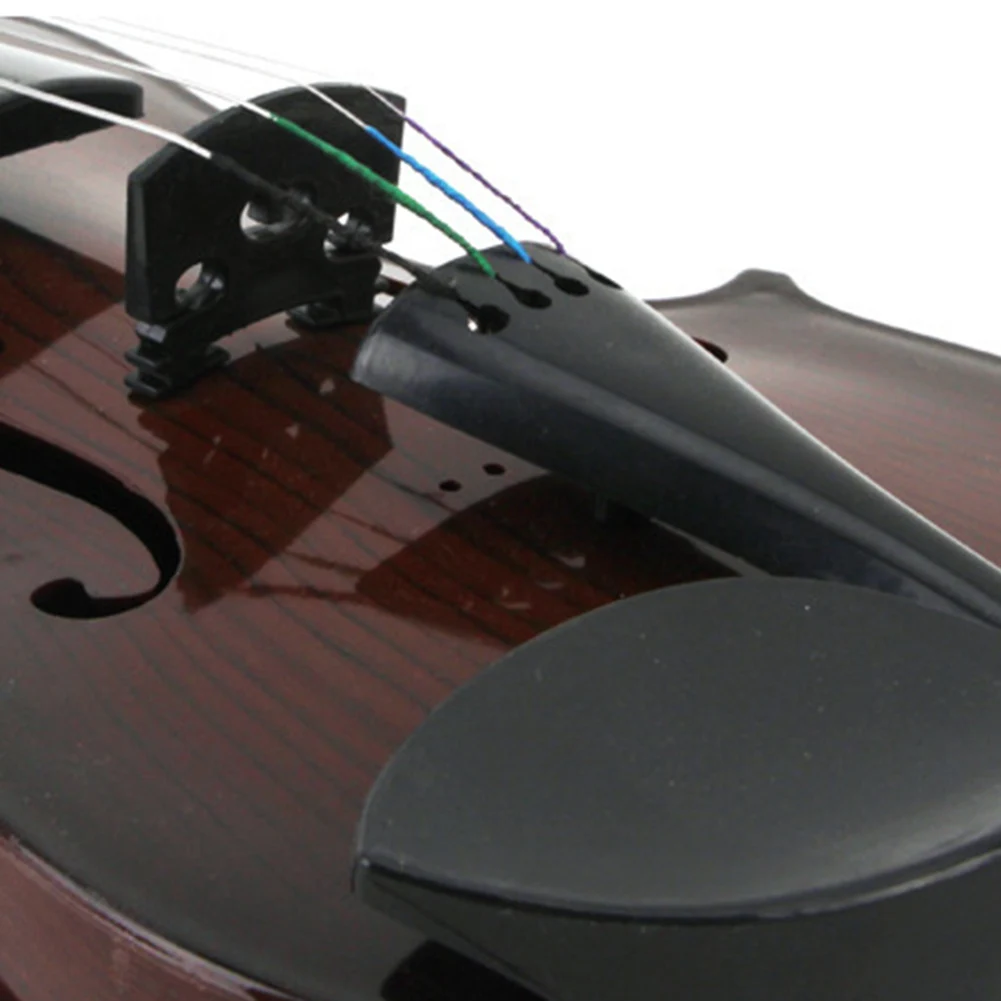 Violinos acústicos brinquedos corda ajustável simulação instrumento musical para crianças presentes de festa de aniversário