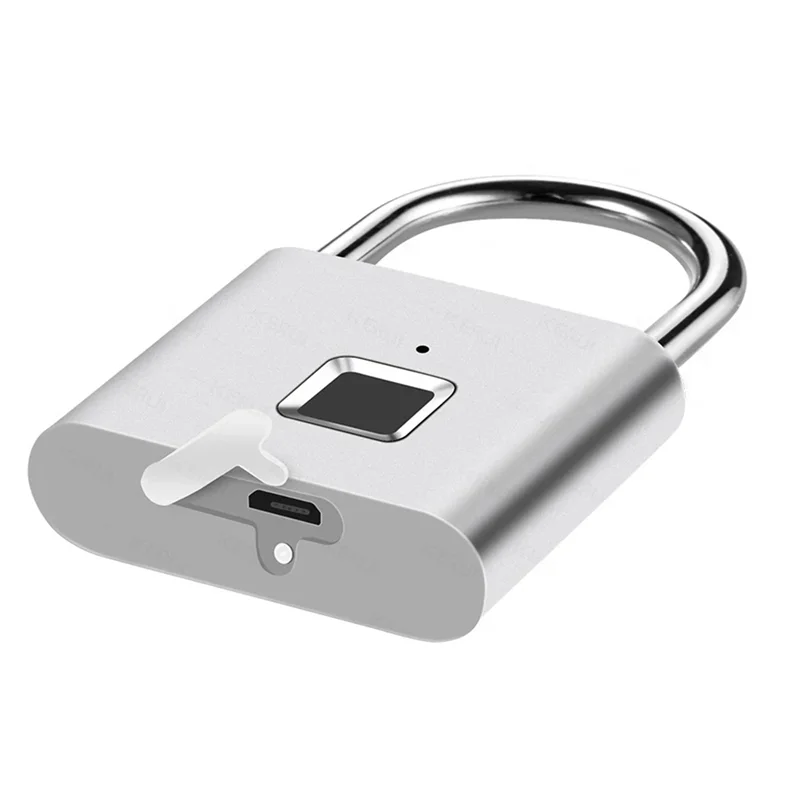 

BTLIFE-Keyless USB Charging Fingerprint Lock Smart Padlock Waterproof Door Lock Portable Anti-Theft Padlock