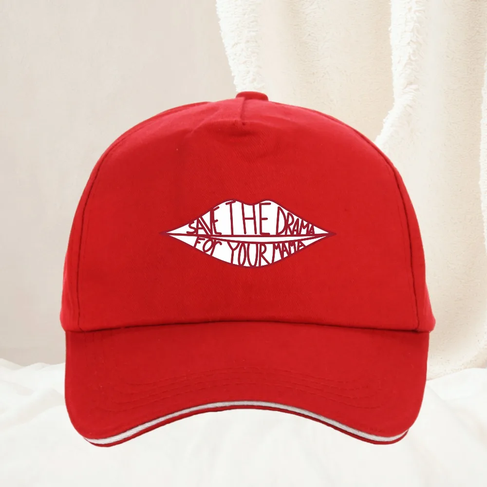 Save The Drama For Your Mama Baseball Cap, Classic Casual Stylish,Perfect Gift For Families And Friends Fashion Snapback hat 5