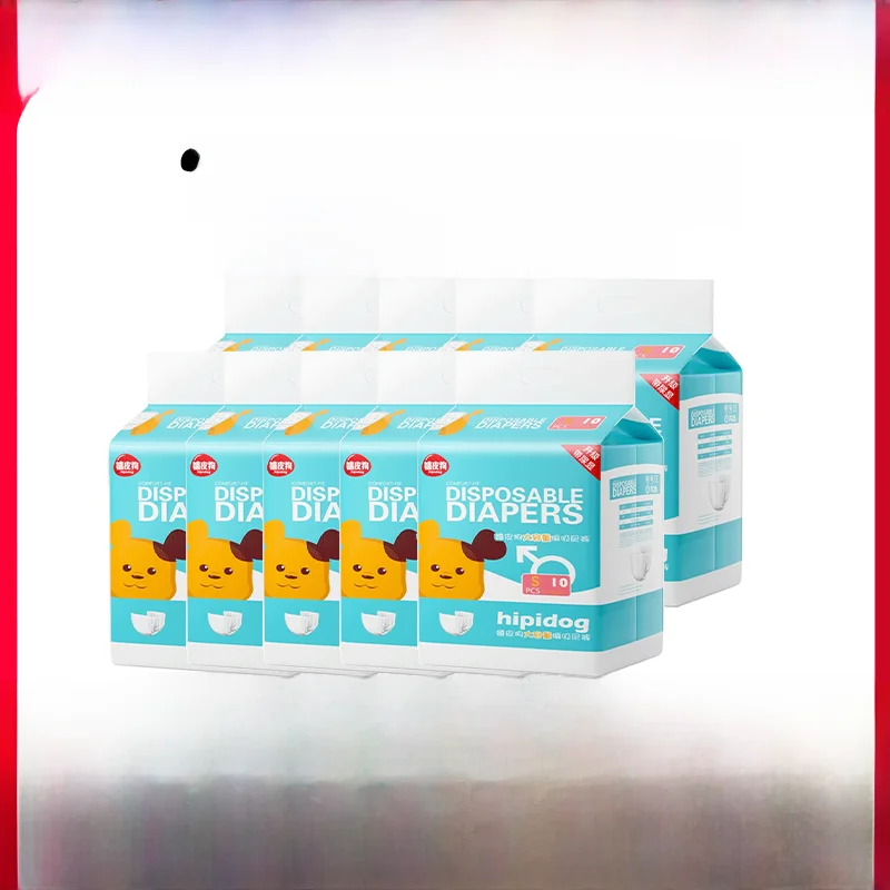 

Подгузники для собак Hipidog Talking, бумага для тестирования мочи, физиологические штаны для собак, говорящие подгузники, товары для домашних животных, одежда для домашних животных, акк...