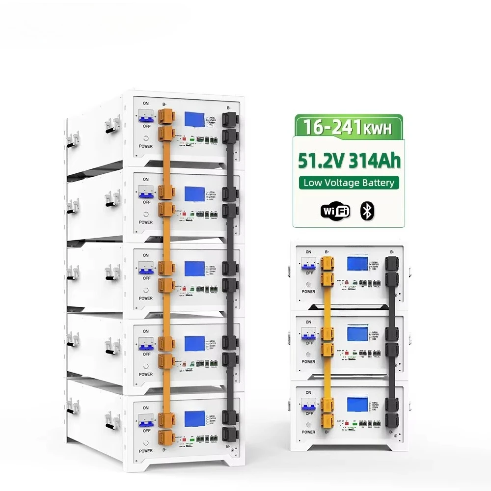 Home Battery 51.2v 314Ah 16kwh DEYE Hybrid Solar Energy Storage Battery 10 Years Warranty