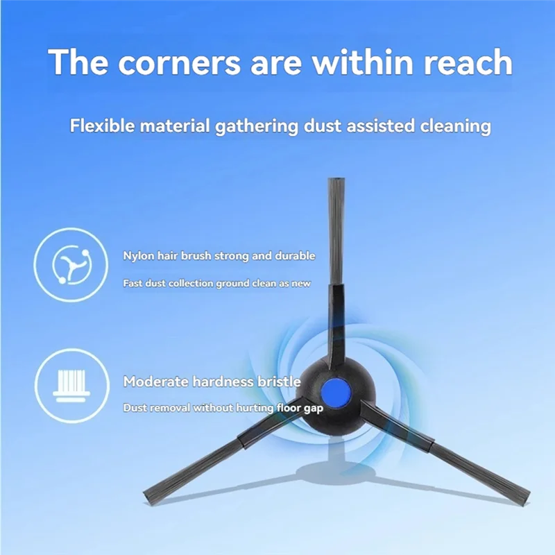 21PCS Roller Side Brush Hepa Filter Dust Bag Replacement For Ecovacs X8 PRO X8 PLUS AI Replacement