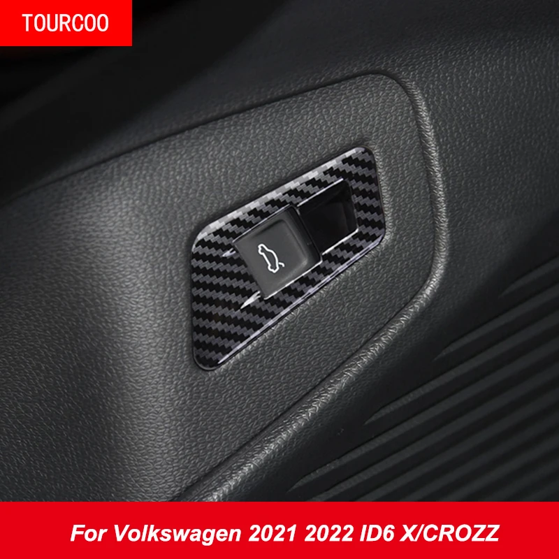 For Volkswagen ID6 X/CROZZ Tailgate Button Switch Cover Modification Accessories