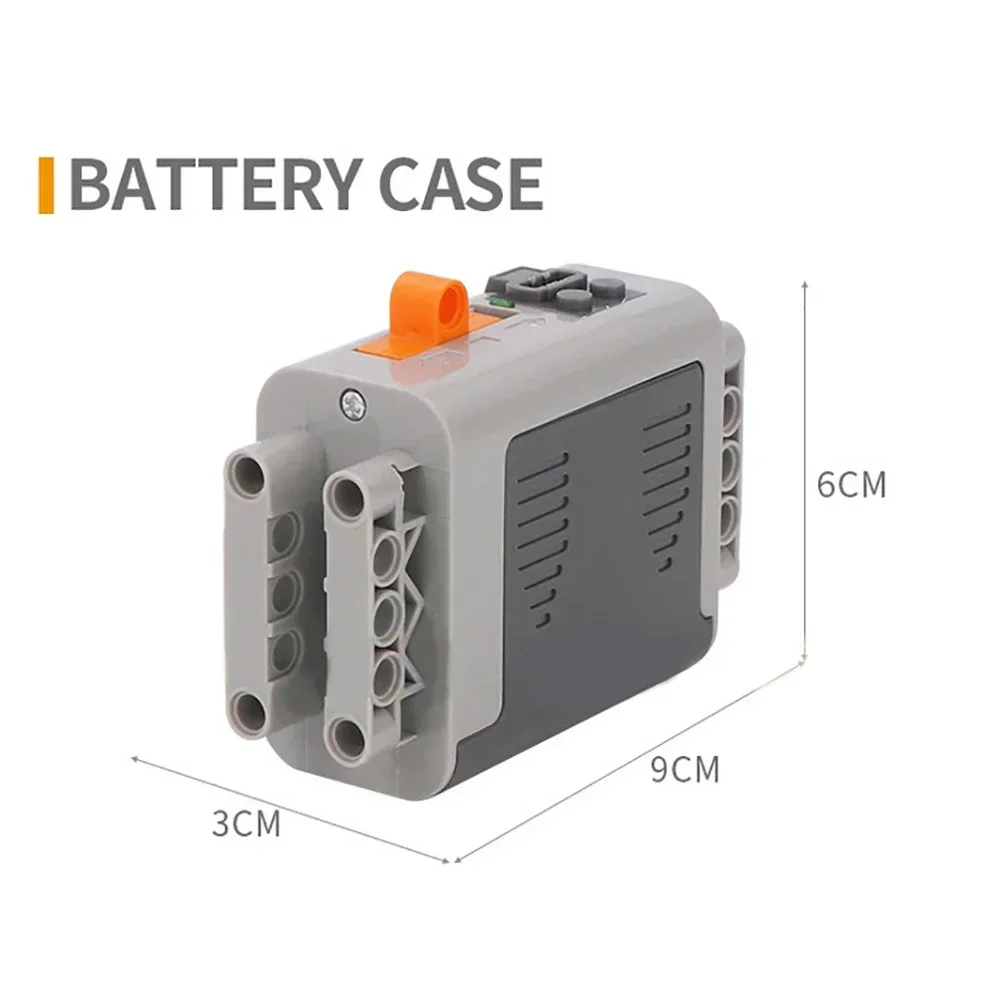 5pcs Power Functions Set M Motor Battery IR Remote Receiver Robot Technical Parts legoeds-compatible 8883 8881 8885 RC Car Toy