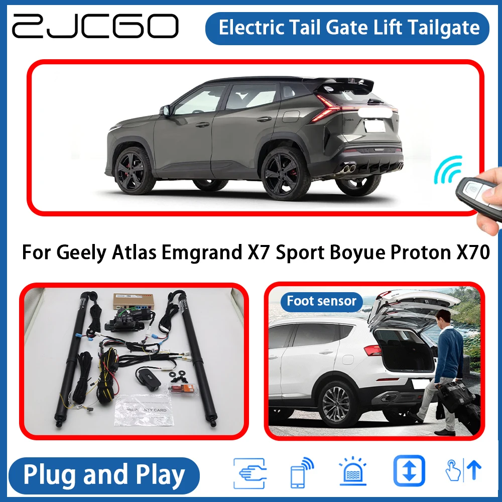 

for Geely Atlas Emgrand X7 Sport Boyue Proton X70 Powered Tailgate Power Liftgate Electric Tail Gate Lift Assisting System